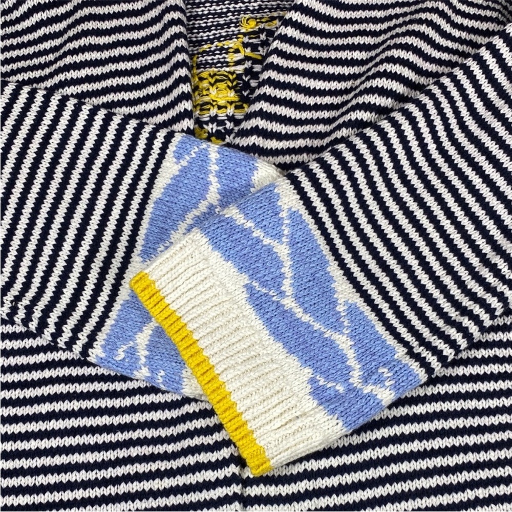 Maeve Portside Cardigan in Nautical Motif - Picture 5 of 8